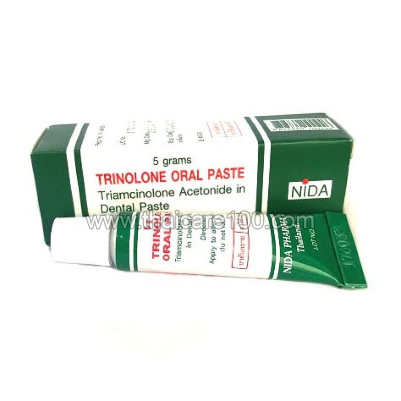 Мазь от стоматита и болезней рта Nida Trinolone Oral Paste купить по ...